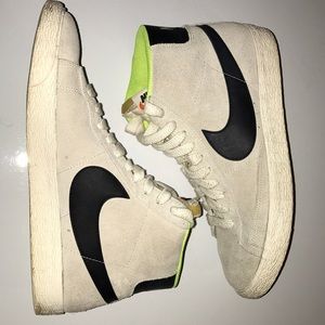 Nike Gray Suede High-tops